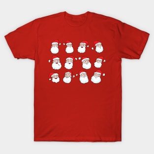 12 Santas T-Shirt